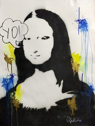 MONA LISA 2022 by Jp Malot, 종이 for Sale on Singulart