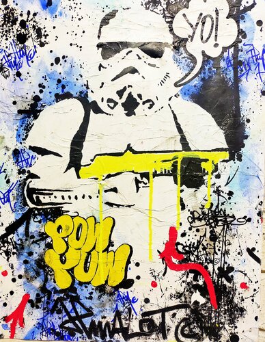 Stormtrooper de rue by Jp Malot, 종이 for Sale on Singulart