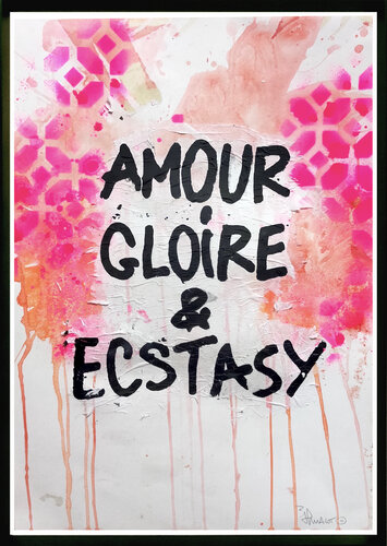 Amour, Gloire & Ecstasy par Jp Malot, Œuvre sur papier en vente sur Singulart