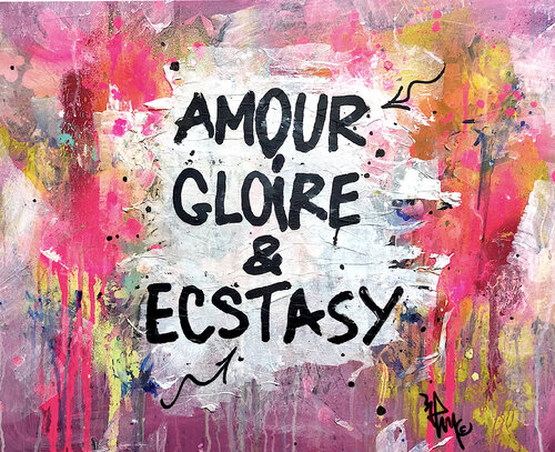 Amour, Gloire & ecstasy von Jp Malot, Malerei kaufen auf Singulart