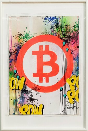 Bitcoin Rare de 2018! + Assets NFT by Jp Malot, 종이 for Sale on Singulart