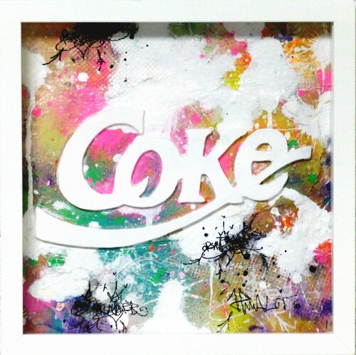 COKE Sculpture! von Jp Malot, Malerei kaufen auf Singulart