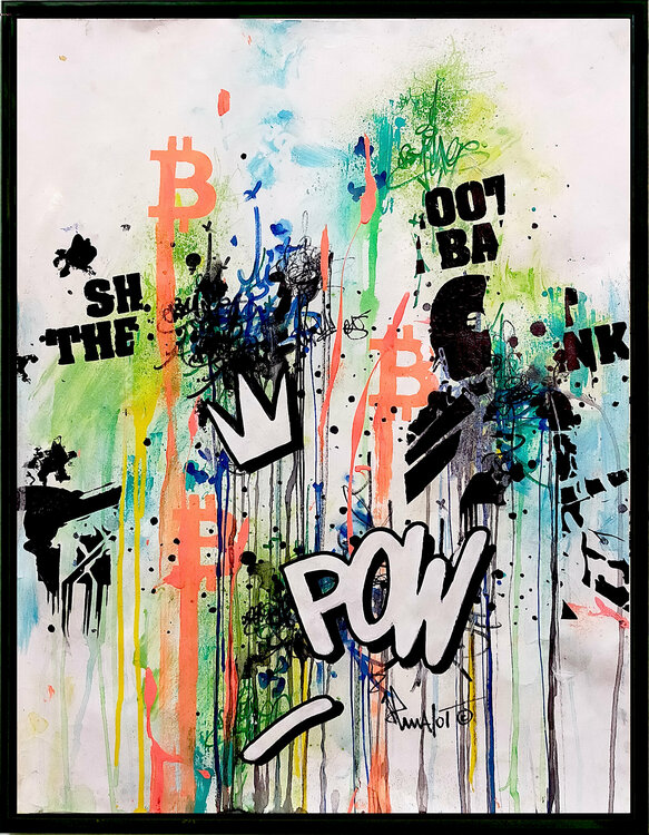 POW BTC X SHOOT THE BANK Jp Malot
