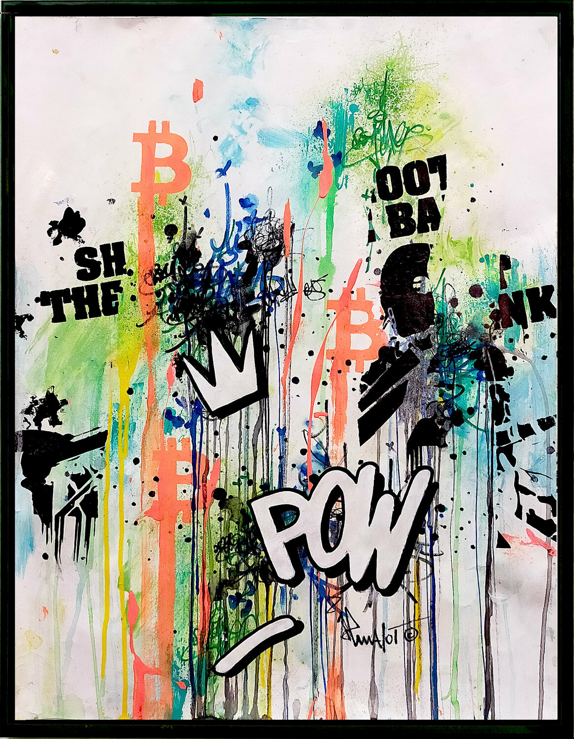 POW BTC X SHOOT THE BANK Jp Malot