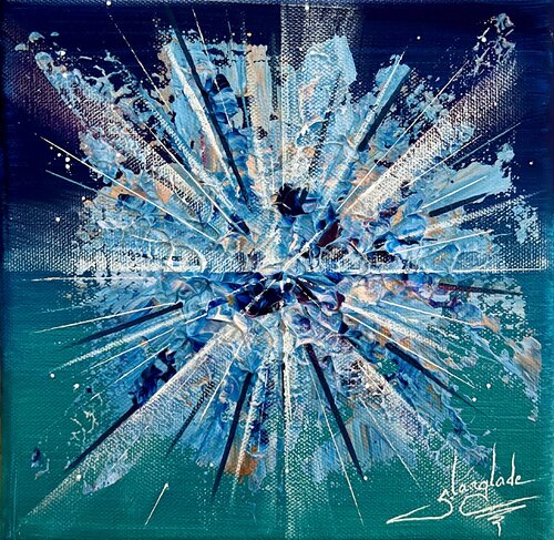 Impressions texturées 5 by Sandrine Langlade, 油畫 for Sale on Singulart