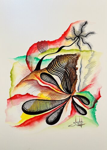 Ligato von Sandrine Langlade, Malerei kaufen auf Singulart