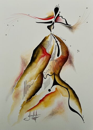 Arpège von Sandrine Langlade, Malerei kaufen auf Singulart