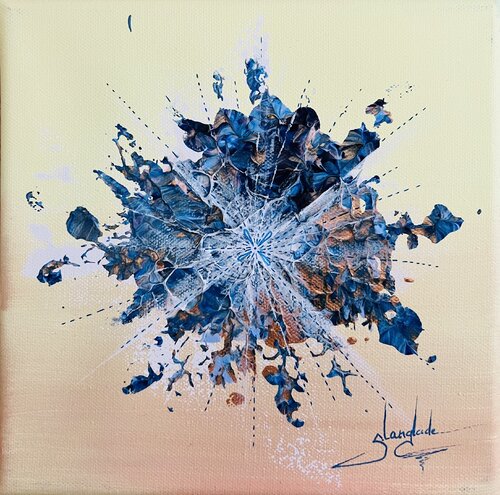 Impressions texturées 6 by Sandrine Langlade, 油畫 for Sale on Singulart