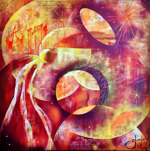 A Moon sings to the Stars (poem) Sandrine Langlade