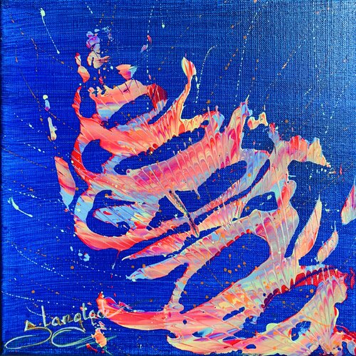 Diwali (Sparkling 4) by Sandrine Langlade, 油畫 for Sale on Singulart