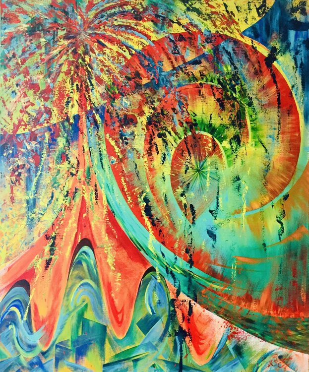 Coconut Volcano Sandrine Langlade