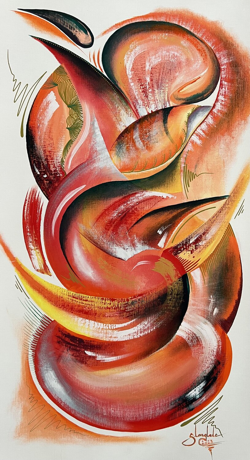 Abstract Rhapsody 7 Sandrine Langlade