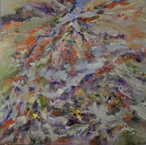 En Vol 3 di Marie T. Roche, Pittura in vendita su Singulart