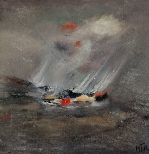 Orage en mer van Marie T. Roche, Schilderij te koop op Singulart