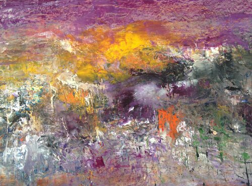 Lumières provençales van Marie T. Roche, Werk op papier te koop op Singulart