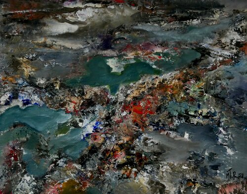 Rivages di Marie T. Roche, Opera su carta in vendita su Singulart