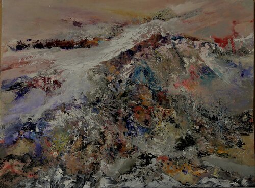 Méditation par Marie T. Roche, Œuvre sur papier en vente sur Singulart