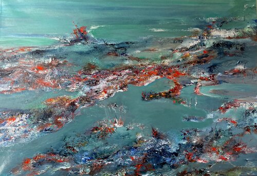 Horizon by Marie T. Roche, 회화 for Sale on Singulart