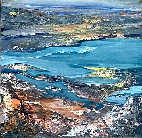 Vue sur mer by Marie T. Roche, 회화 for Sale on Singulart