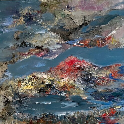 Sous le vent 2 by Marie T. Roche, 회화 for Sale on Singulart