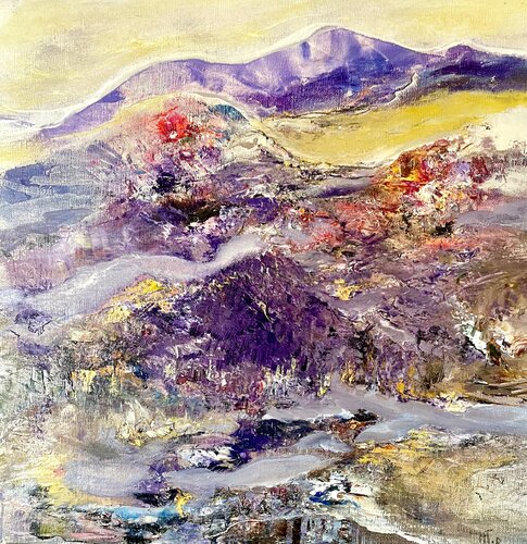 Retour aux sources 2 by Marie T. Roche, Painting for Sale on Singulart