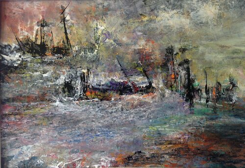 Tempête van Marie T. Roche, Werk op papier te koop op Singulart