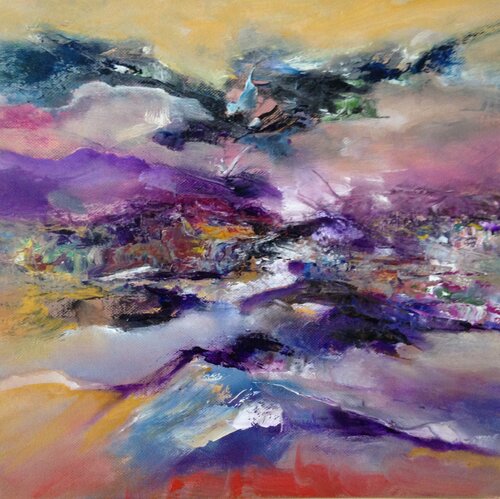 En Vol 2 di Marie T. Roche, Pittura in vendita su Singulart