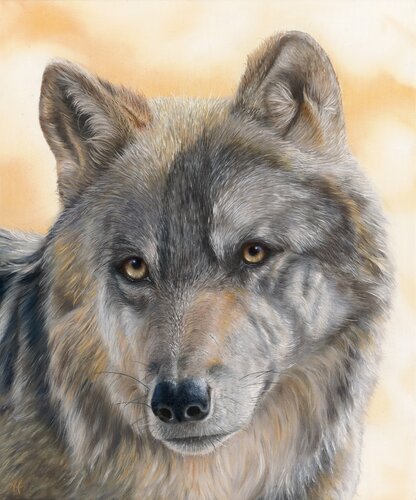 FRIENDS? by Nanda Hoep, 油畫 for Sale on Singulart