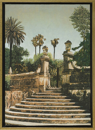 Botanical garden de Annemarie Petri, Pintura a la venta en Singulart