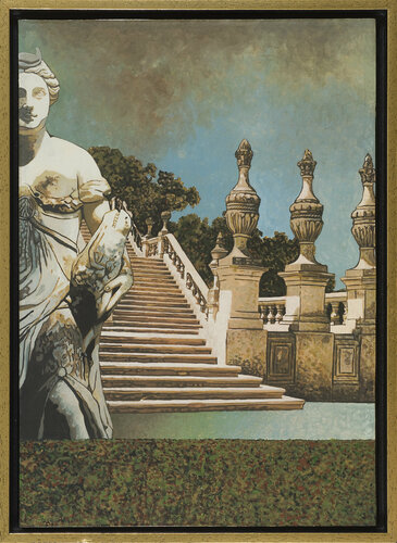 The sculpture garden van Annemarie Petri, Schilderij te koop op Singulart