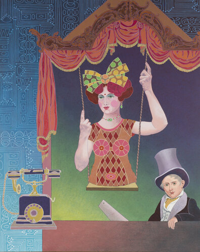 The sawed orphan girl de Annemarie Petri, Pintura a la venta en Singulart