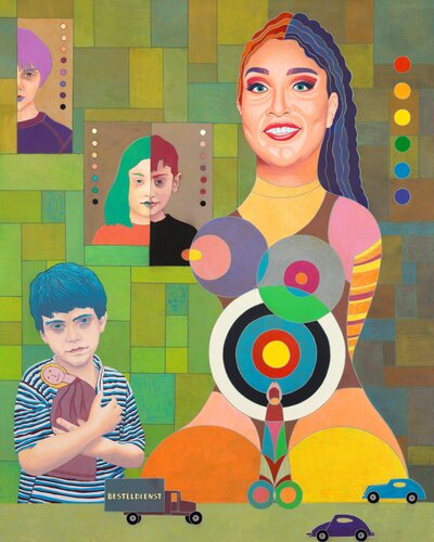 Gender di Annemarie Petri, Pittura in vendita su Singulart