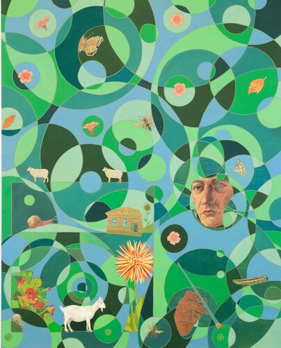 Memory of my garden von Annemarie Petri, Malerei kaufen auf Singulart