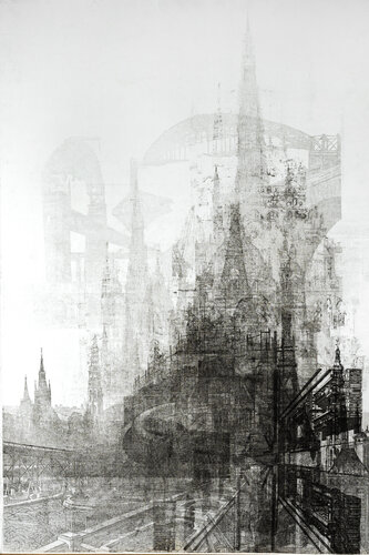 Search for a new form von Annemarie Petri, Druck kaufen auf Singulart