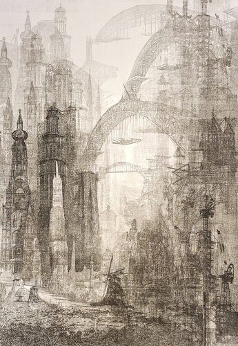 Walk through time von Annemarie Petri, Werk auf Papier kaufen auf Singulart