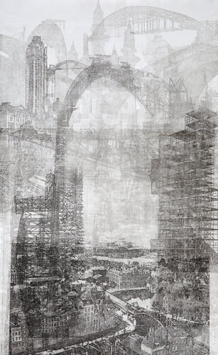 New construction by Annemarie Petri, Print for Sale on Singulart