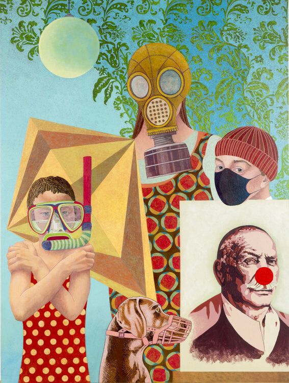 Family portrait with virus Annemarie Petri
