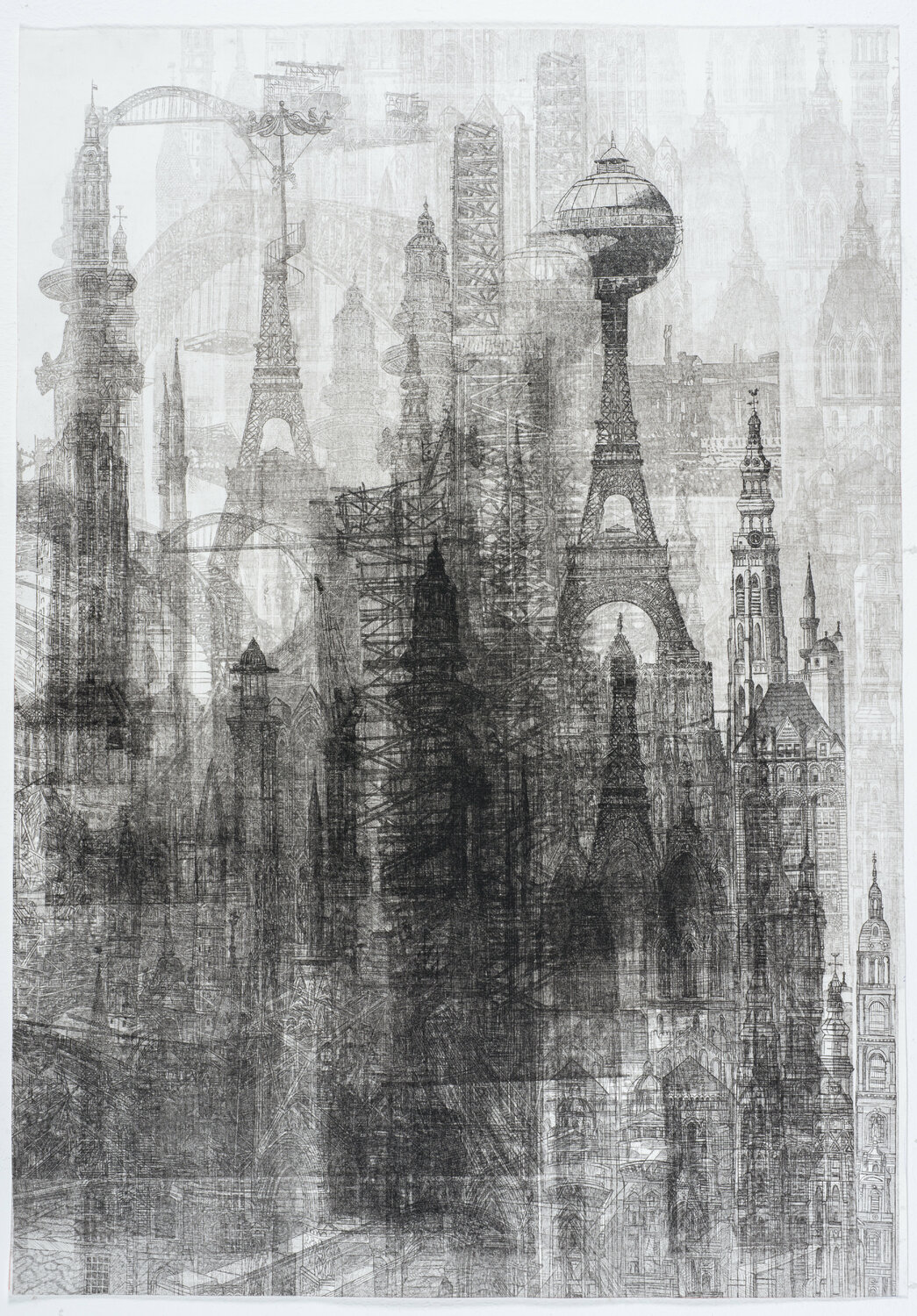 The city in scaffolding Annemarie Petri