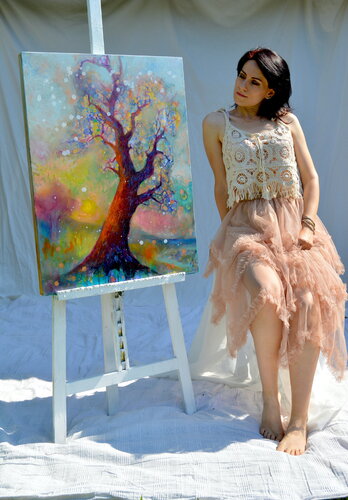 Trees of My Dreams 1 by Chiara Magni, 絵画 for Sale on Singulart