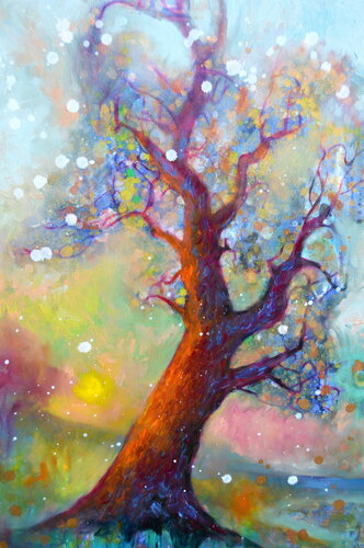 Trees of My Dreams 1 by Chiara Magni, Painting for Sale on Singulart