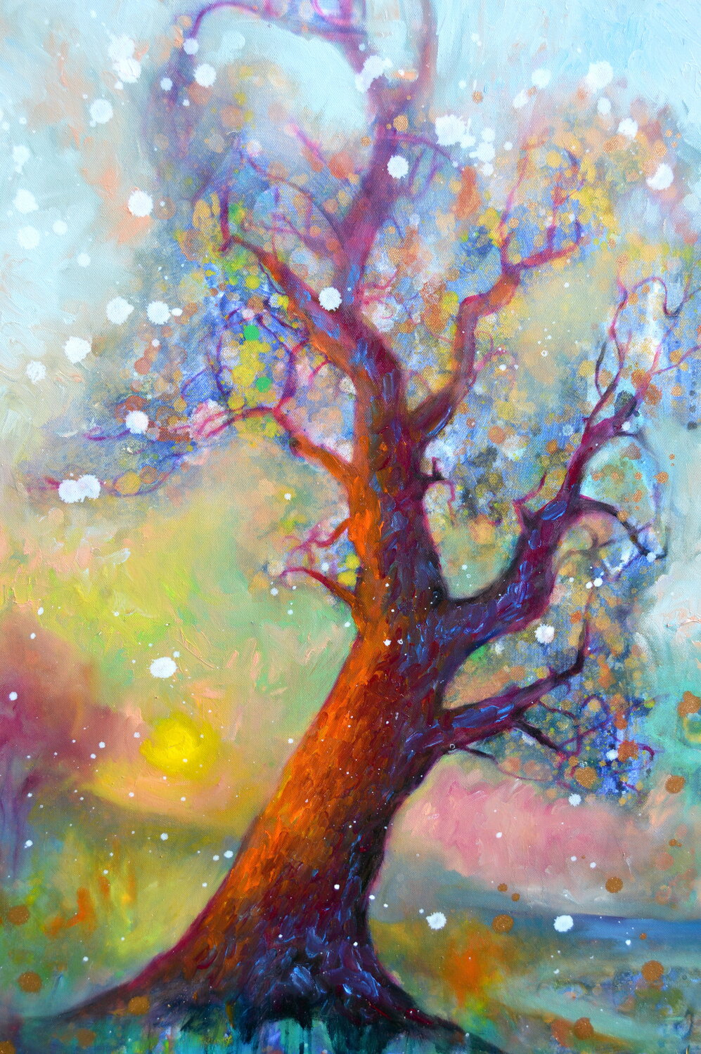 Trees of My Dreams 1 Chiara Magni Pintura original en venta