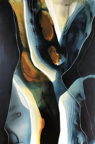 Into the Mystic 9 van Dinah Wakefield, Schilderij te koop op Singulart