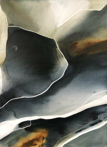 The Song Flows Deep in the River 1 van Dinah Wakefield, Schilderij te koop op Singulart