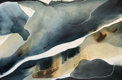 From the River to the Sea van Dinah Wakefield, Schilderij te koop op Singulart