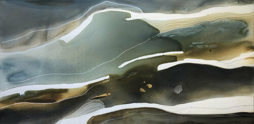 Rainforest Gully van Dinah Wakefield, Schilderij te koop op Singulart