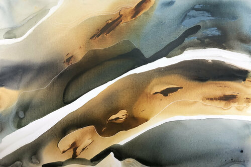 Sierra 5 van Dinah Wakefield, Schilderij te koop op Singulart