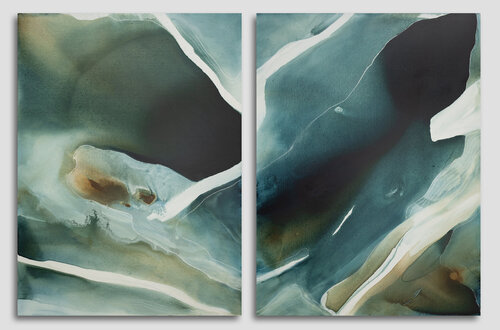 Riviera (diptych) van Dinah Wakefield, Schilderij te koop op Singulart