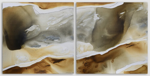 Cordoba (diptych) di Dinah Wakefield, Pittura in vendita su Singulart