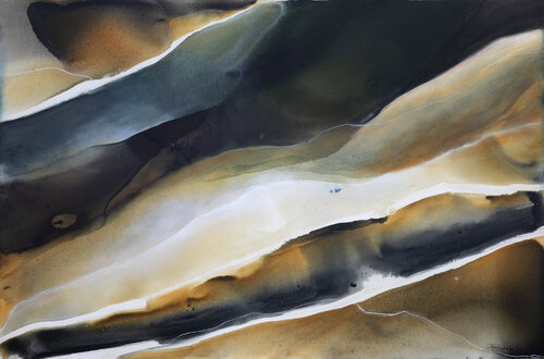 Wild Dark Earth van Dinah Wakefield, Schilderij te koop op Singulart