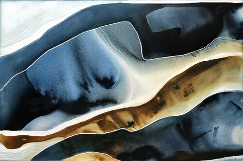 Mystic Ocean di Dinah Wakefield, Pittura in vendita su Singulart